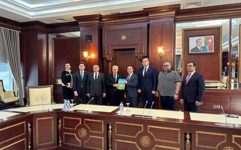 Ukrayna deputatları Azərbaycan parlamentində