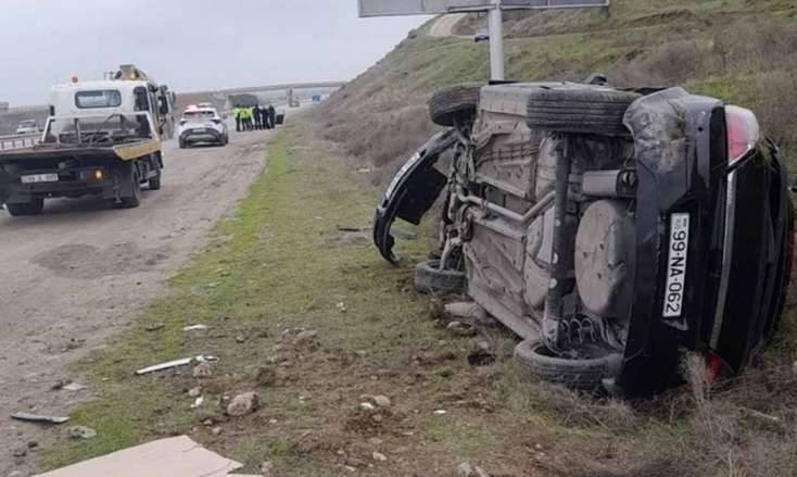 Bakı-Quba yolundakı qəzada xəsarət alan ana və oğul vəfat etdi - FOTO