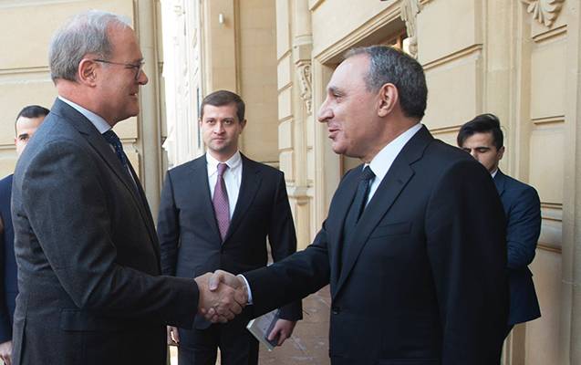 Kamran Əliyev Münhenin Baş prokuroru ilə görüşdü - FOTO
