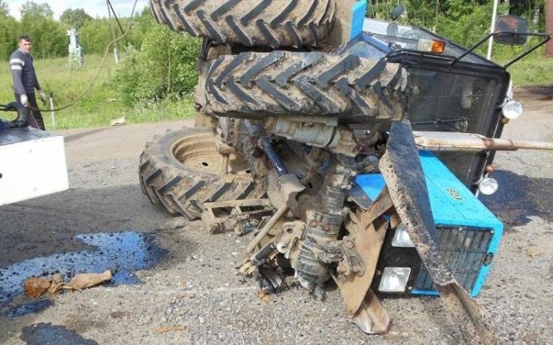 Kəlbəcərdə traktor aşdı - Sürücü xəsarət aldı