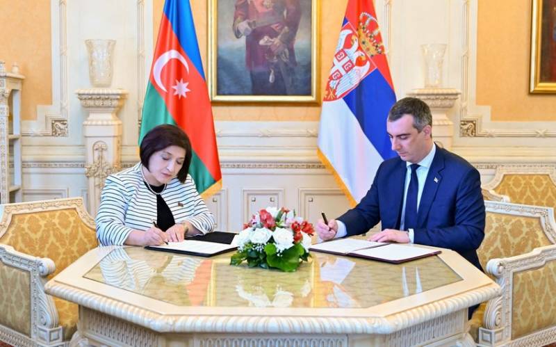 Azərbaycan və Serbiya arasında memorandum imzalandı