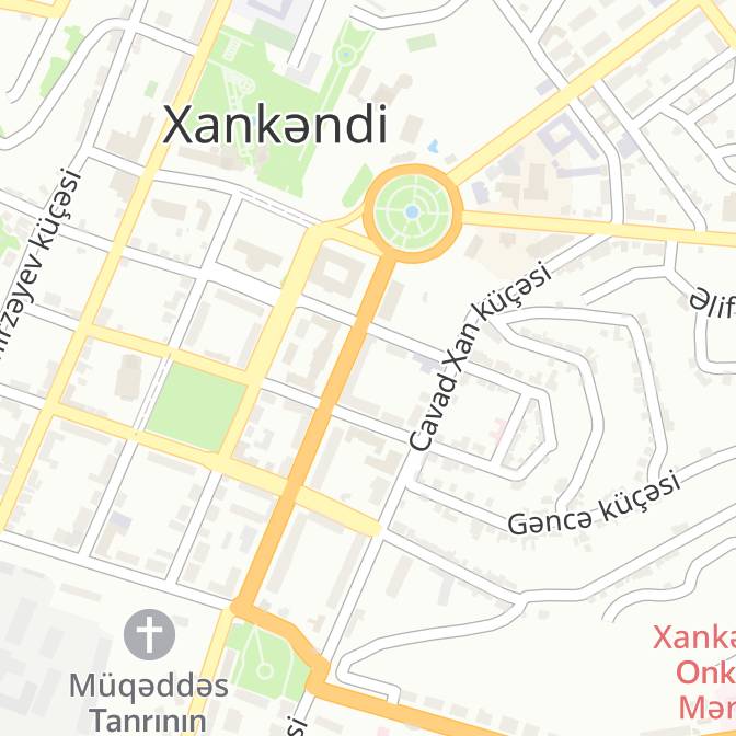 “Yandex.Maps” Xankəndinin əsas küçəsini “Azərbaycan prospekti” kimi təqdim etdi