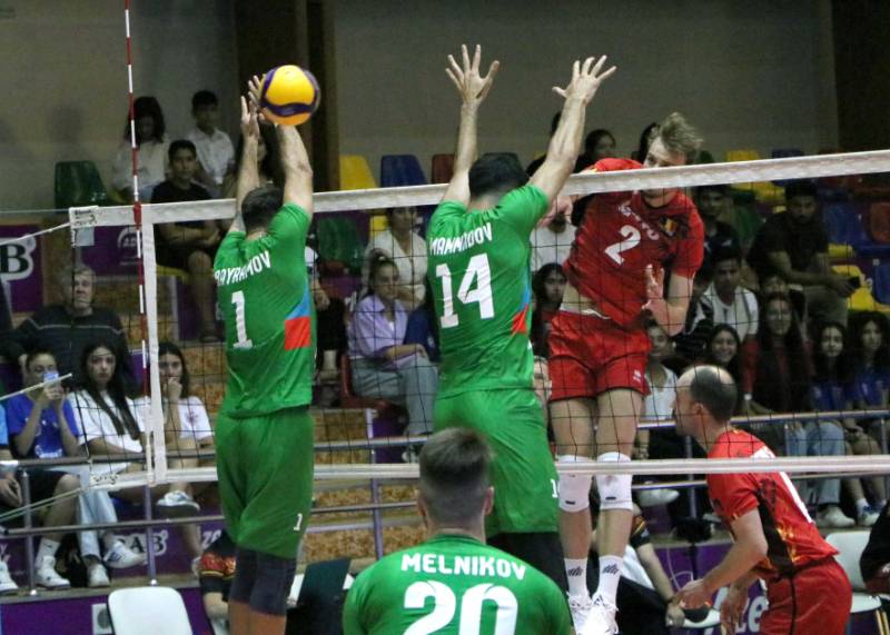 Voleybolçularımız Belçika yığmasına məğlub oldu