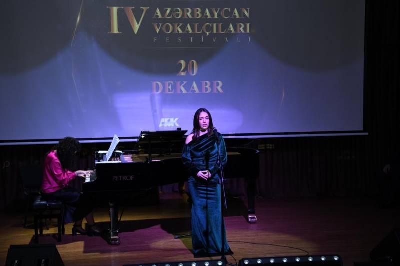 IV Azərbaycan Vokalçıları Festivalı başladı - FOTOLAR