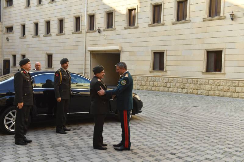 Elçin Quliyev Türkiyə Quru Qoşunları komandanını qəbul etdi - FOTOLAR