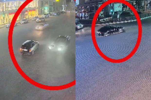 Avtoxuliqanlıq edən “BMW” sürücüsü saxlanıldı - VİDEO