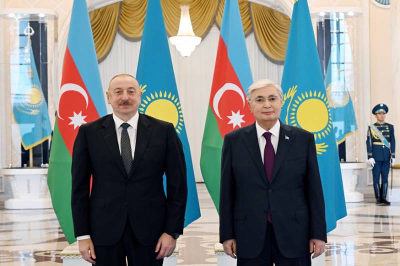 Astanada Azərbaycan və Qazaxıstan prezidentlərinin görüşü keçirildi