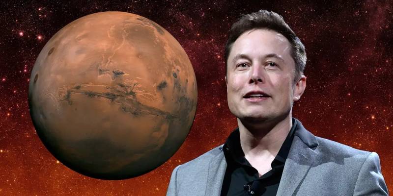 Elon Mask Marsın ilk şəhərinin adını açıqladı