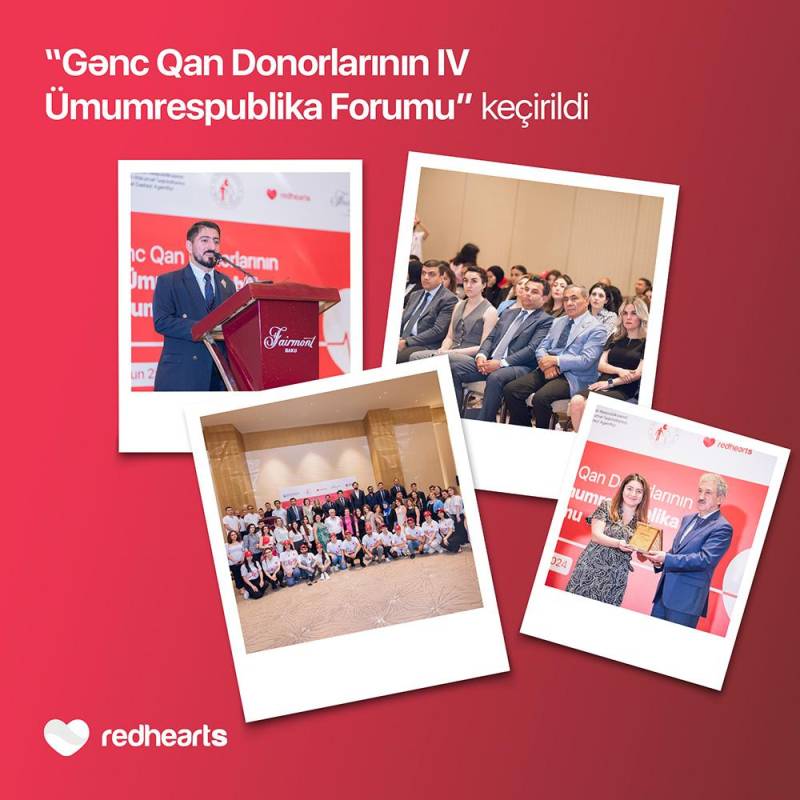 “Gənc Qan Donorlarının IV Ümumrespublika Forumu” baş tutub