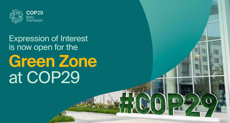 COP29-un Yaşıl Zona üzrə tərəfdaşlıq və sərgiləmə müraciətlərinin qəbuluna başlanılır