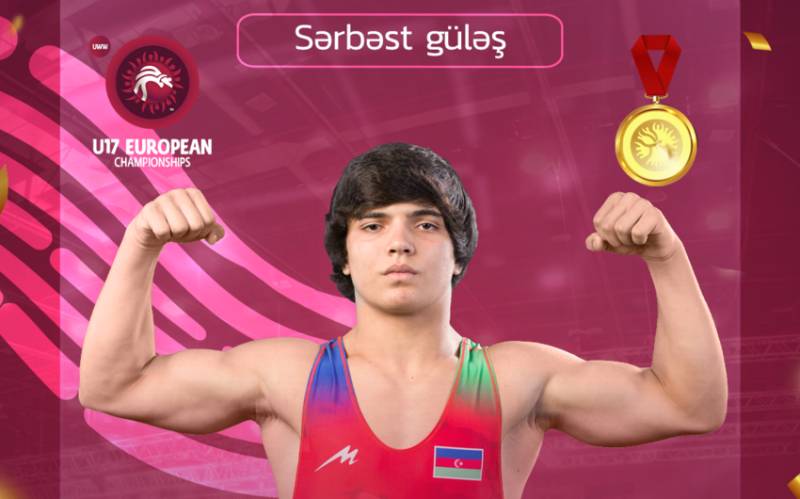 Azərbaycanlı idmançı Avropa çempionatında qızıl medal qazandı