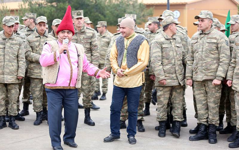 Azərbaycan Ordusu Novruz bayramını qeyd etdi - VİDEO