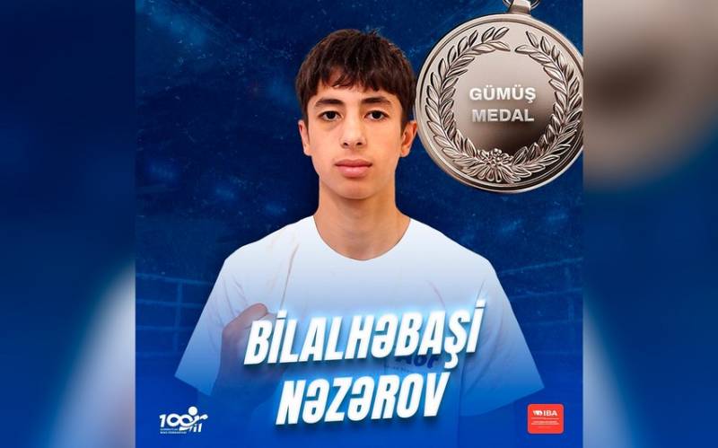 Azərbaycan boksçusu dünya birinciliyində gümüş medal qazandı