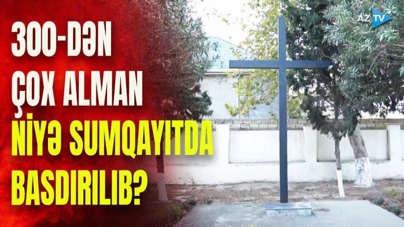 Sumqayıtda alman izləri: Bu qəbiristanlığı görün kimlər ziyarət edir - VİDEO