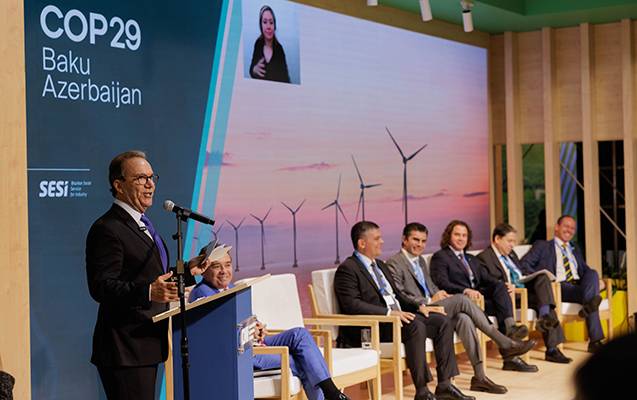 COP29-un Yaşıl Zonasında panel sessiyası baş tutub - FOTOLAR