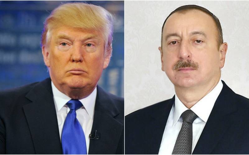 Prezident İlham Əliyev Donald Trampa zəng etdi