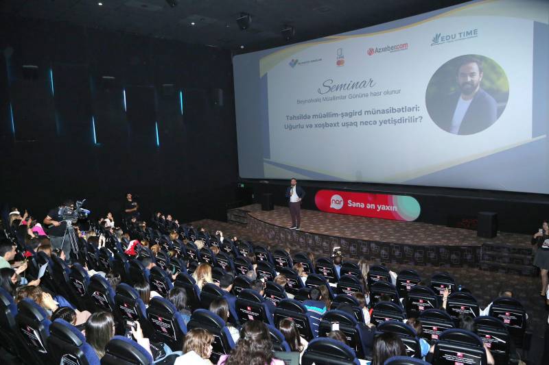 Bakıda Özgür Bolatın seminarı keçirildi - FOTO