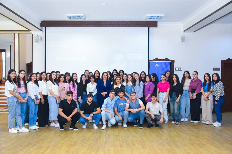 “Könüllülük pedaqogikasının öyrənilməsi” layihəsi çərçivəsində seminar keçirildi - FOTO