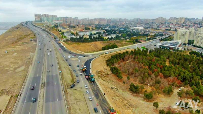 Bu küçədə aparılan təmir işləri yekunlaşmaq üzrədir - VİDEO/FOTO