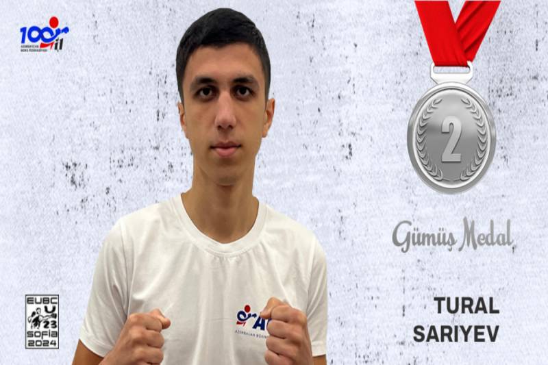 Boksçumuz Avropa çempionatında gümüş medal qazandı