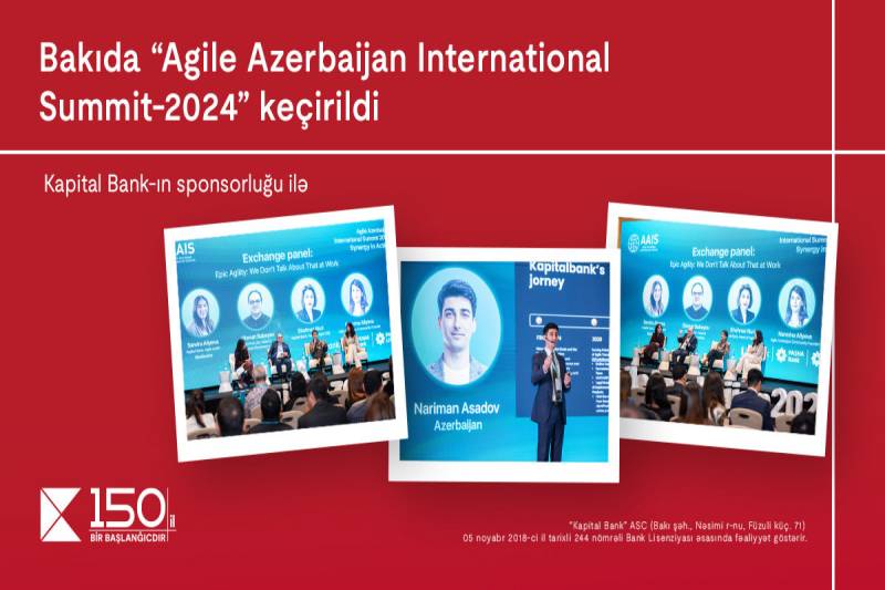 Bakıda “Agile Azerbaijan International Summit-2024” keçirilib 