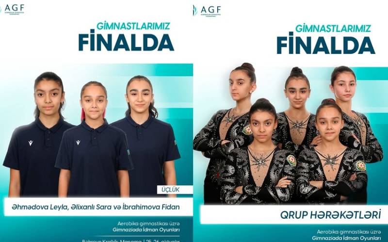 Azərbaycan gimnastları Gimnaziadada  finalda 