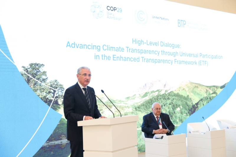 Bakıda COP29 Sədrliyinin təşəbbüsü ilə Yüksək Səviyyəli Dialoq keçirildi - FOTOLAR