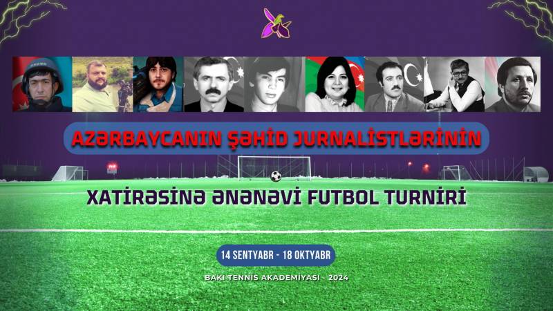 Şəhid jurnalistlərin xatirəsinə 3-cü Ənənəvi Minifutbol Turniri başlayır - Fotolar