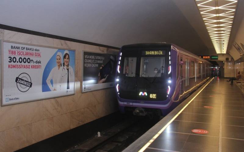 Bakı metrosunda qatarların hərəkəti ləngidi 