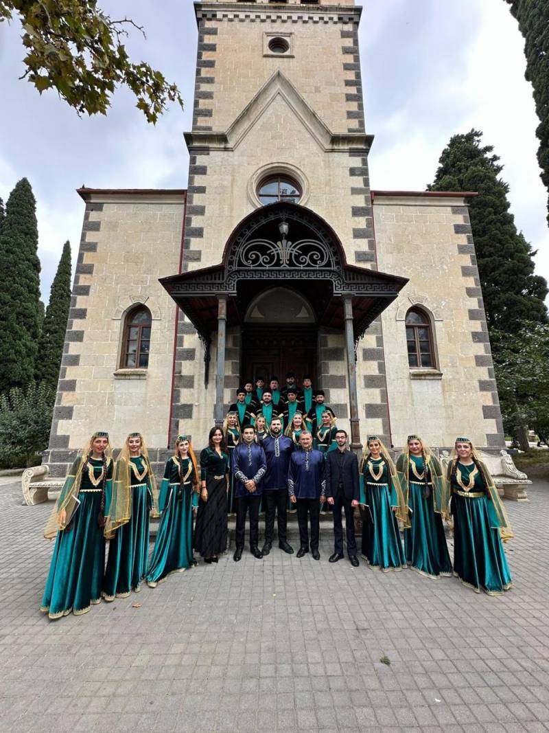 Üzeyir festivalının daha bir konserti Şəmkirdə keçirildi - FOTOLAR