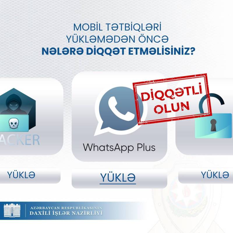 DİN mobil tətbiqlərlə bağlı əhaliyə müraciət etdi