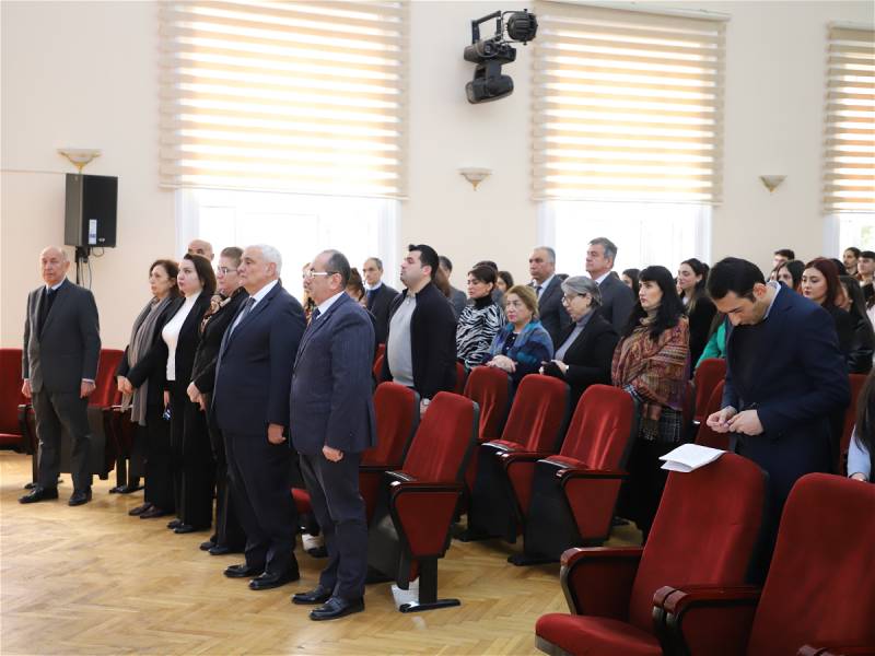 ADU-da Xocalı faciəsinə həsr olunan tədbir keçirildi - FOTO