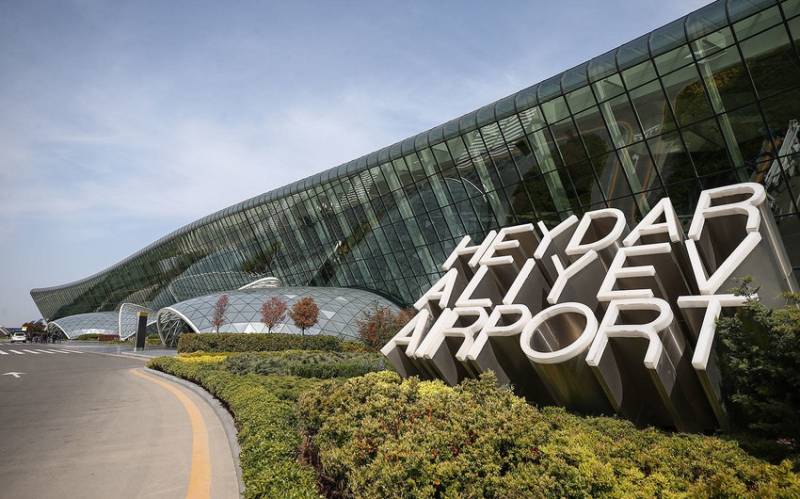 Heydər Əliyev Beynəlxalq Aeroportuna dəmir yolu xətti çəkiləcək 