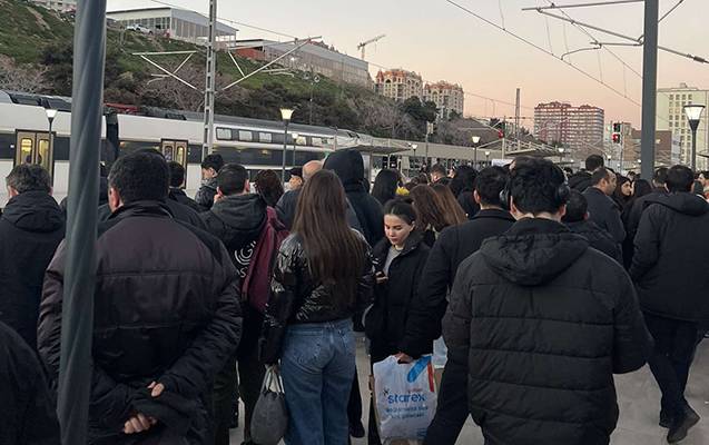 Bakı-Sumqayıt qatarlarının fəaliyyəti bərpa olundu - YENİLƏNİB