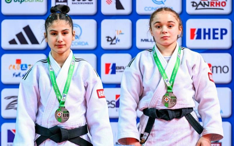 Cüdoçularımız Xorvatiyada daha 2 medal qazandı 